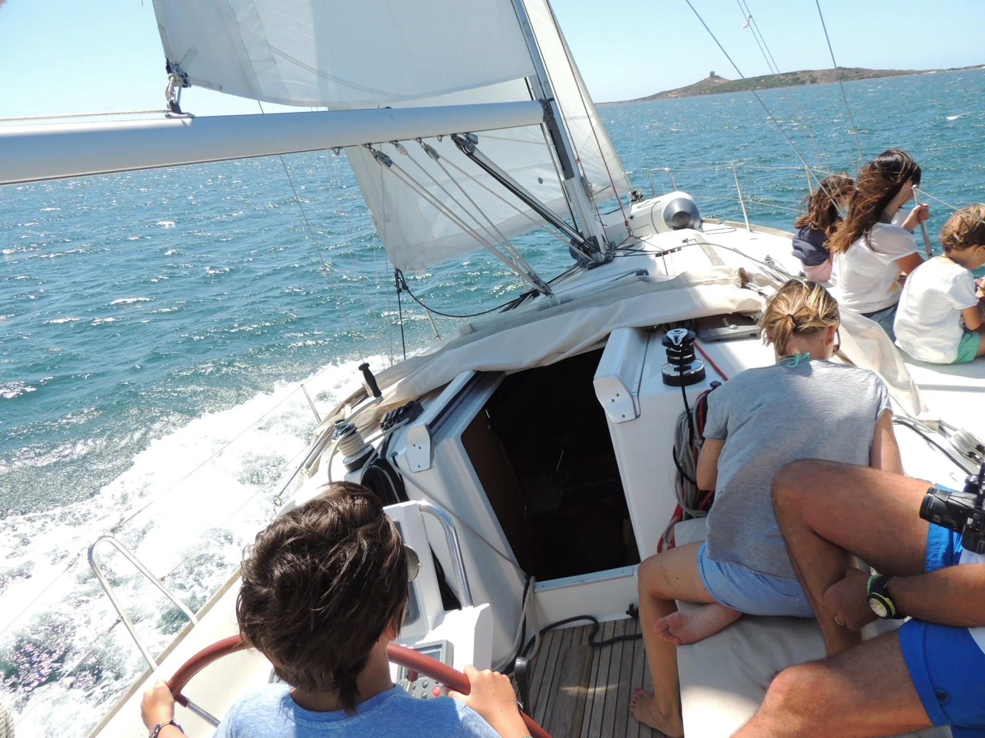 Tour in barca a vela lungo la costa del Sinis — foto 5